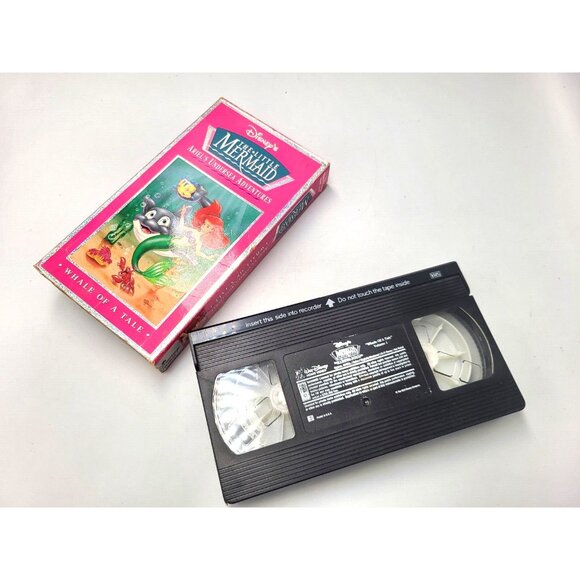 Disneys the Little Mermaid - Ariels Undersea Adventures - A Whale of a Tale VHS - Picture 6 of 6